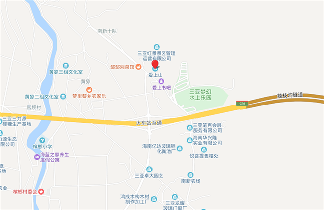 爱上山梦想小镇-区位图