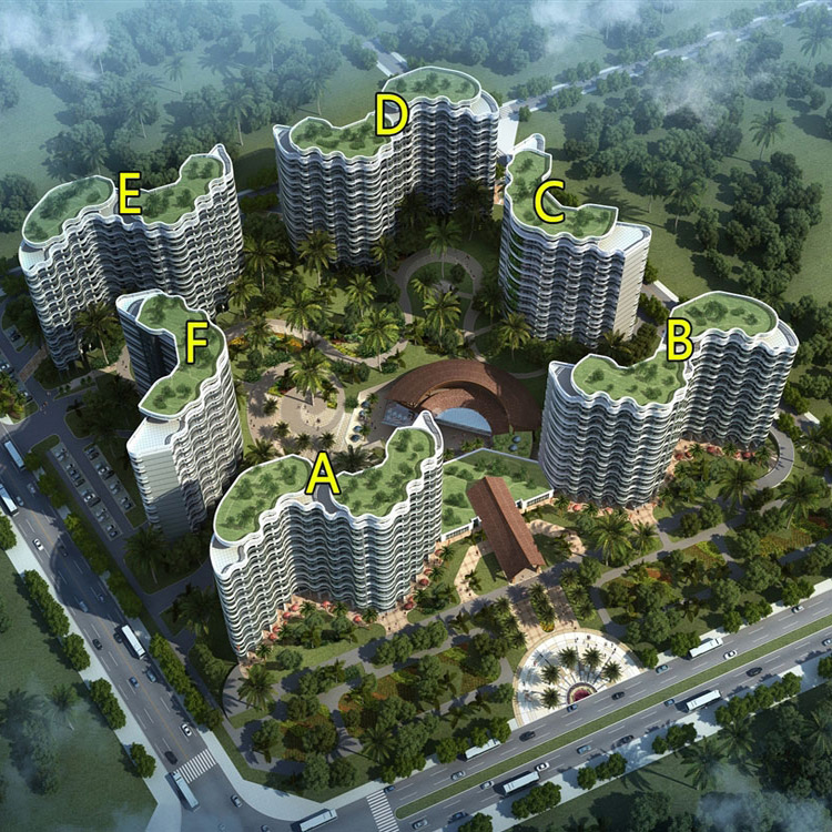 东合逸海郡效果图