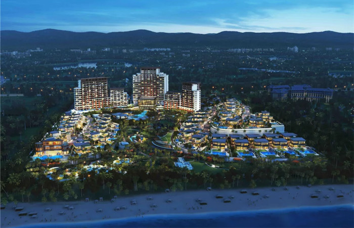 海棠湾君御鸟瞰图 海棠湾君御鸟瞰图